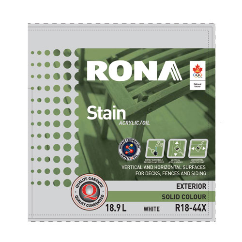Stain - "Solid Stain" Exterior Hybrid Stain