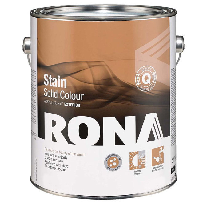 Stain - "Solid Finish" Exterior Hybrid Stain