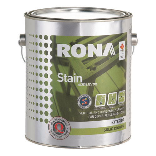 Stain - "Solid Finish" Exterior Hybrid Stain