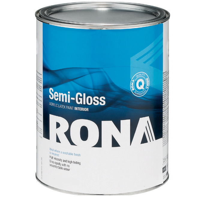 Paint - "Semi-Gloss Finish" Interior Acrylic Latex