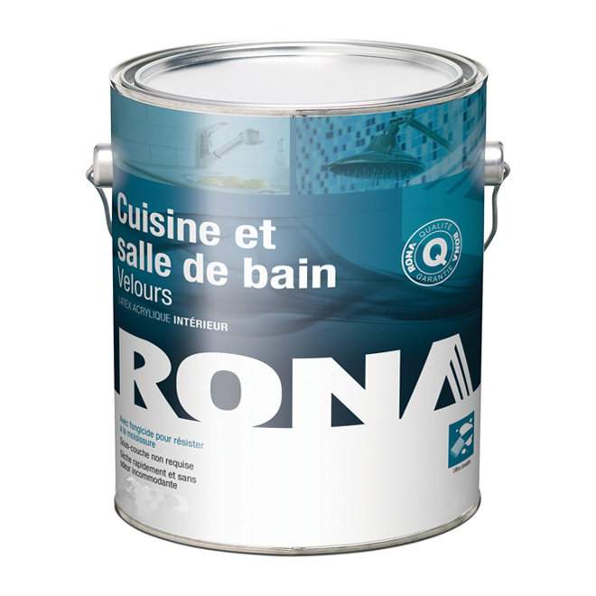 Latex d'intérieur pour cuisine et salle de bains