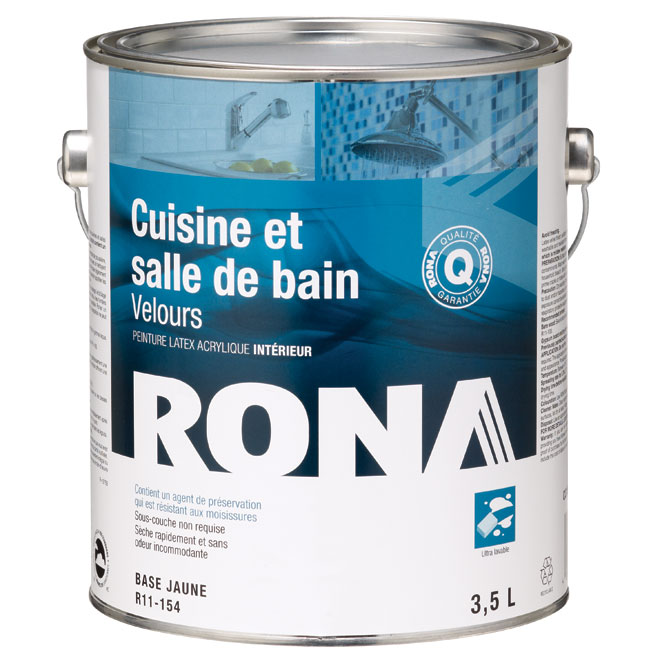 Latex d'intérieur pour cuisine et salle de bains
