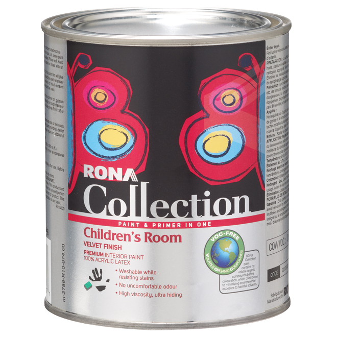 Interior Latex Paint and Primer - Children's Room