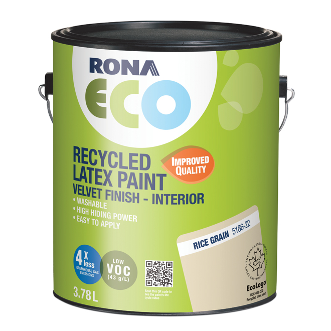 Recycled Interior Paint - Rice Grain