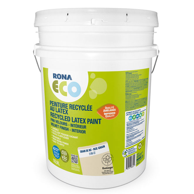 Interior Latex Paint Velvet Finish - Rice Grain