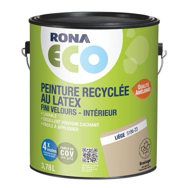 Peinture d'intérieur recyclée - Liège