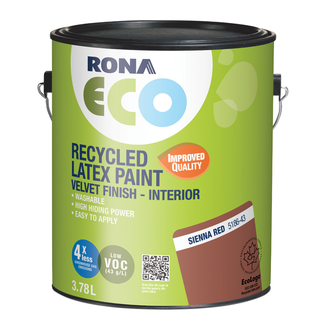 Recycled Interior Paint - Sienna