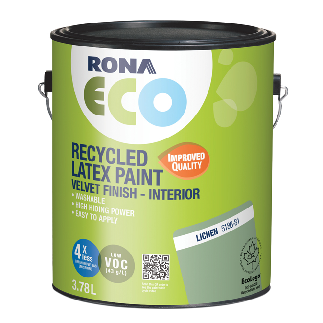 Recycled Interior Paint - Lichen
