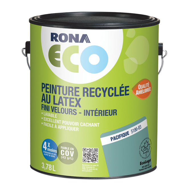 Peinture d'intérieur recyclée - Pacifique