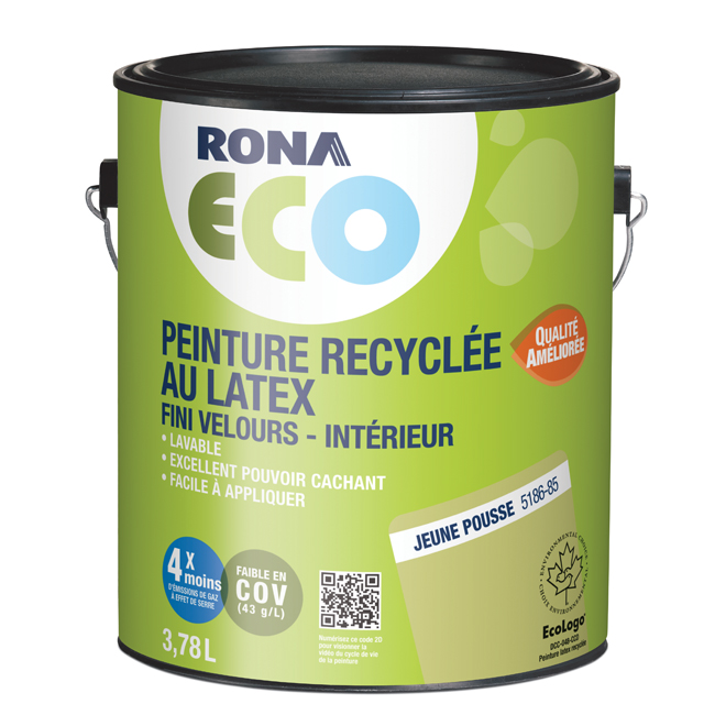 Peinture d'intérieur recyclée - Jeune pousse
