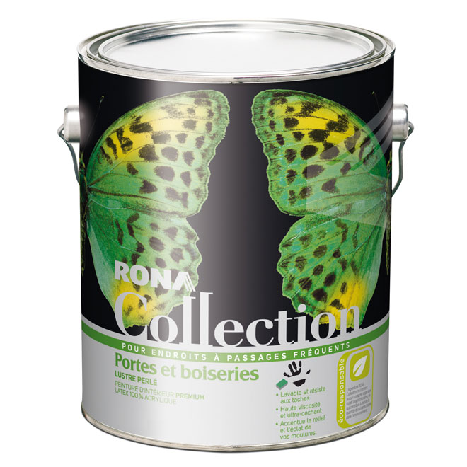 Peinture d'intérieur au latex pour portes et boiseries
