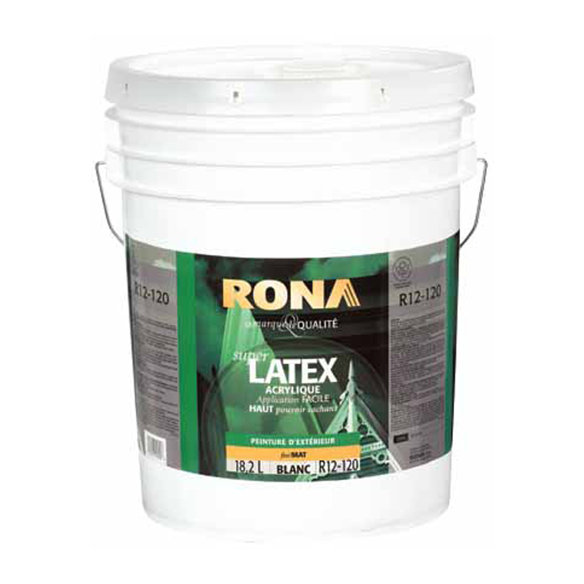 Latex acrylique d'extérieur « Fini mat »