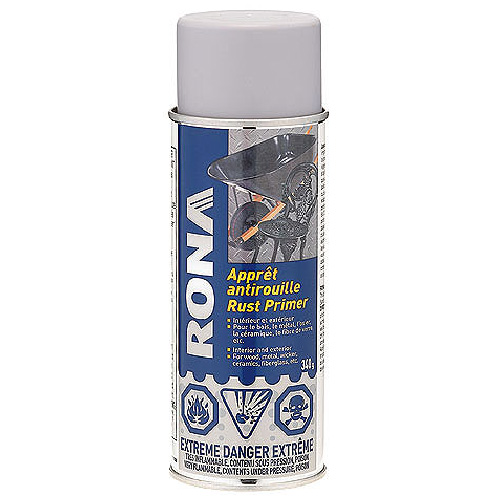 Peinture antirouille en aérosol