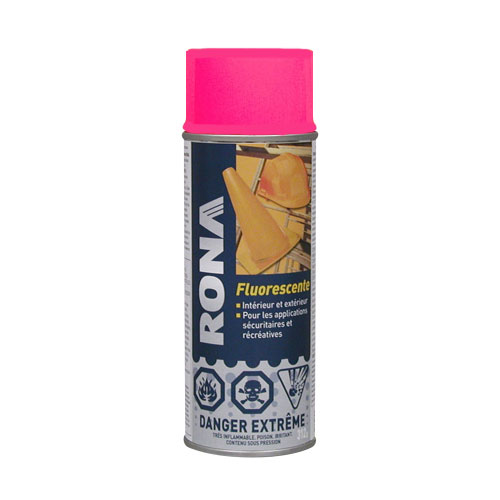 Peinture fluorescente en aérosol