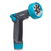 Pistolet d'arrosage ajustable, commande au pouce, turquoise