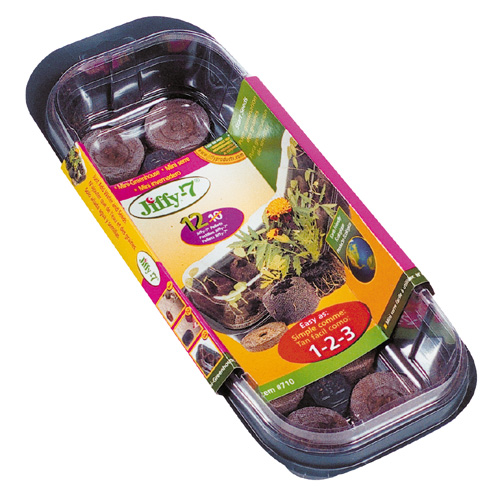 Mini Greenhouse Peat Pellets - 12-Cell Pack