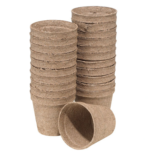 Pots - 3-In. Biodegradable Plantable Pots