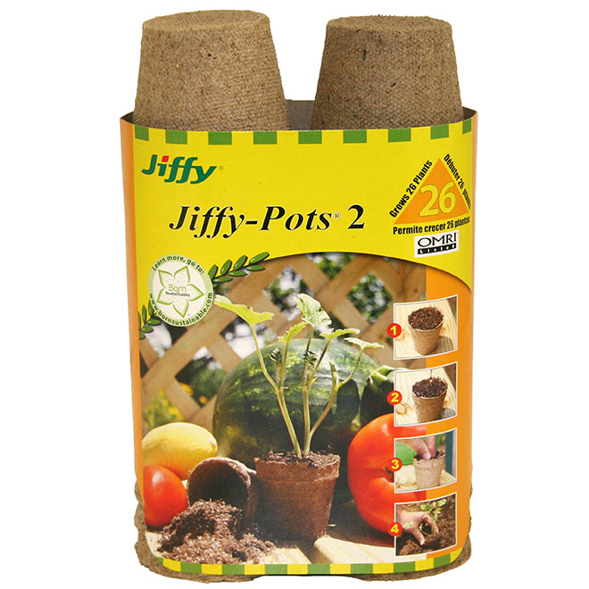 Pots pour semis 2 1/4 po