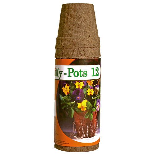 Pots pour plantation biodégradables 2 1/4 po