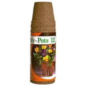 Pots pour plantation biodégradables 2 1/4 po