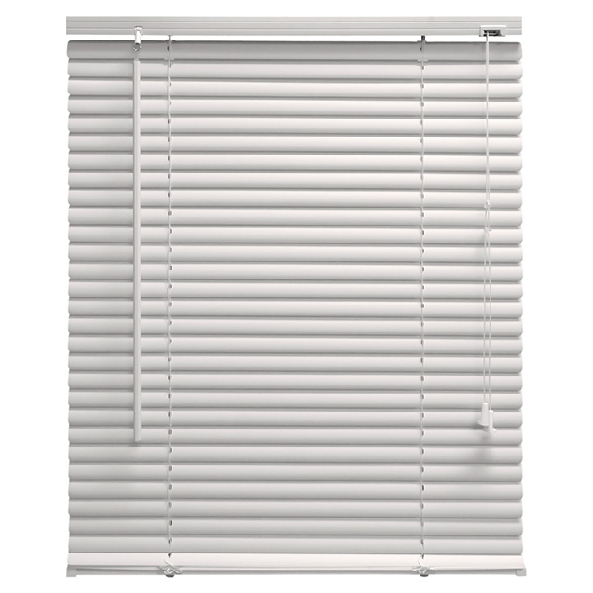 Store horizontal en PVC, blanc, 30" x 64"