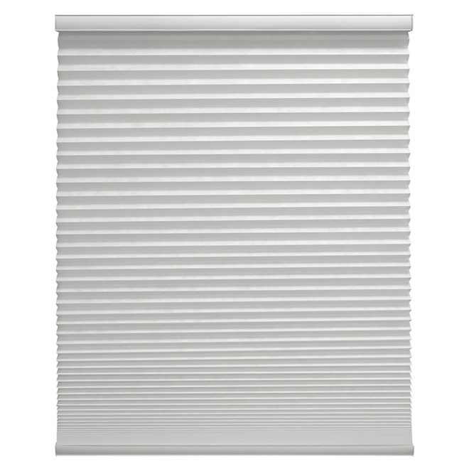 Store cellulaire, filtre lumière, blanc, 32" x 72"