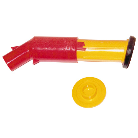"Stop Flow" Fuel Can Spout