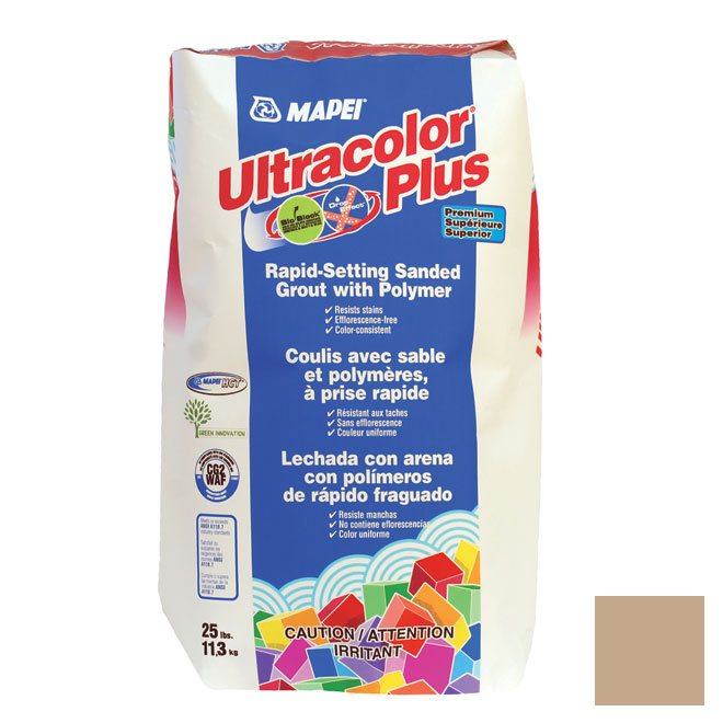 Coulis pour plancher «Ultracolor Plus» 11.3kg - Sable