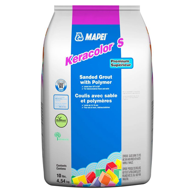 Coulis avec sable «Keracolor S» 4.53kg - Ivoire