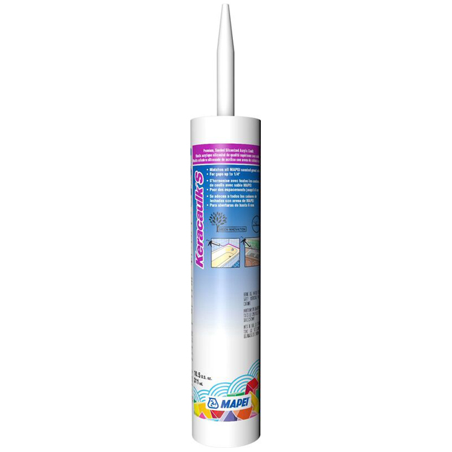 Mastic avec sable «Keracaulk S» 311ml - Gris