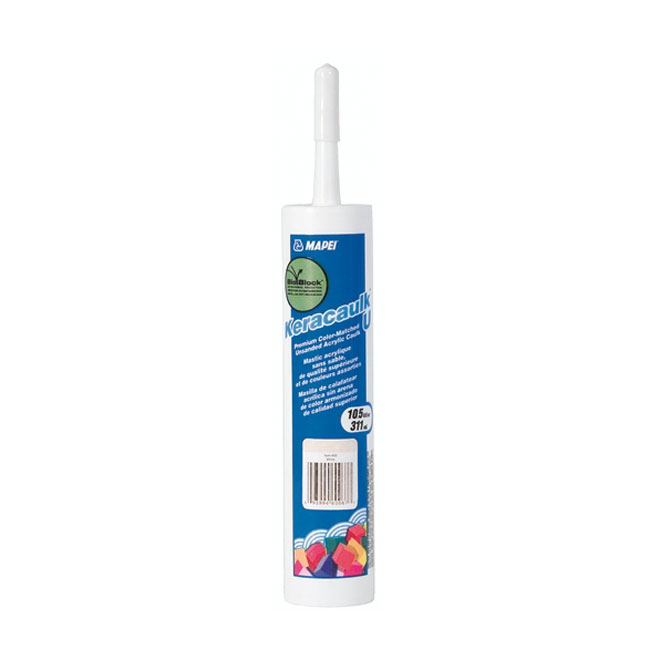 "Keracaulk U" Unsanded Acrylic Caulk 311ml - French Vanilla