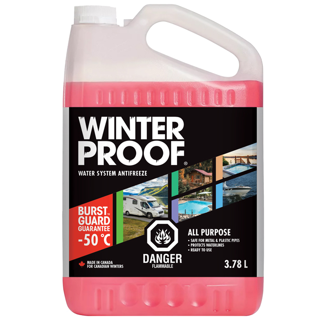 Plumbing antifreeze