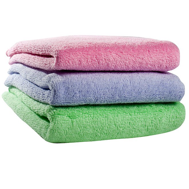 Lingettes en microfibre, paquet de 3