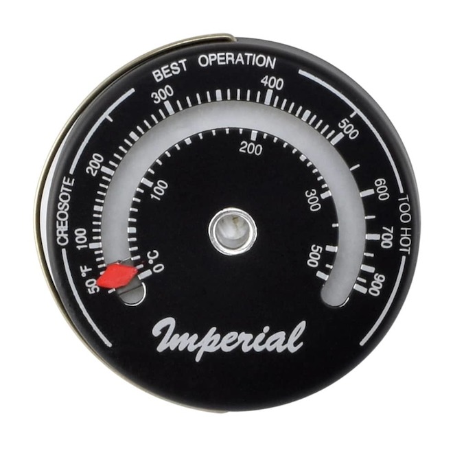 Thermomètre pour cheminée