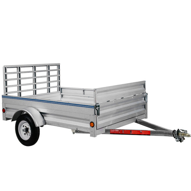 Galvanized Steel Expandable Trailer - 5' x 8'