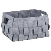 Extra Large Storage Bin - Woven Felt- 65.7 L - Grey