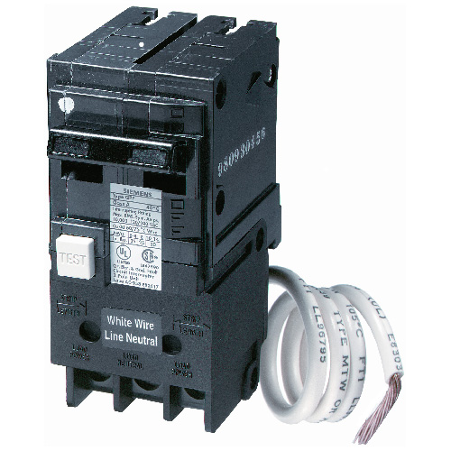 120/240 VAC 40 A Circuit Breaker 2 Poles Plug-In