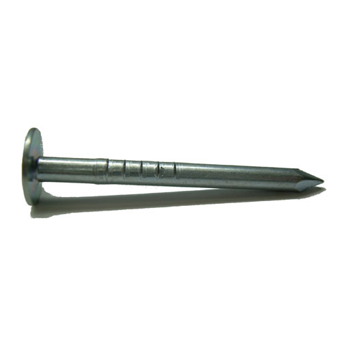 Clous à toiture brillant, 1", Bte/150