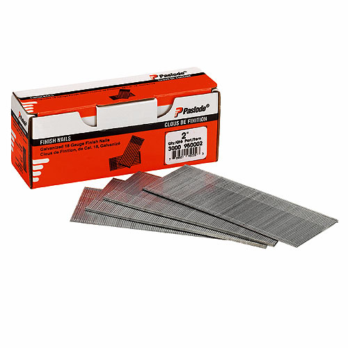 Clous de finition en bande, 18CA, 2", Bte/3000