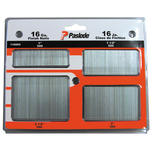 Finishing Nails Set - Strip - 16GA - 2000/Box