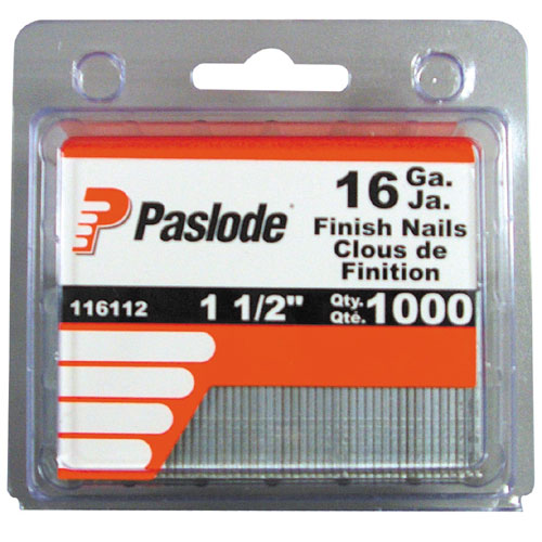 Clous de finition en bande, 16CA, 1 1/2", Bte/1000