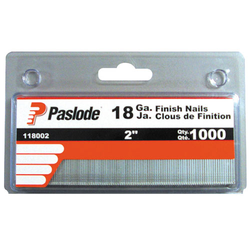 Finishing Nails - Strip - 18GA - 2" - 1000/Box