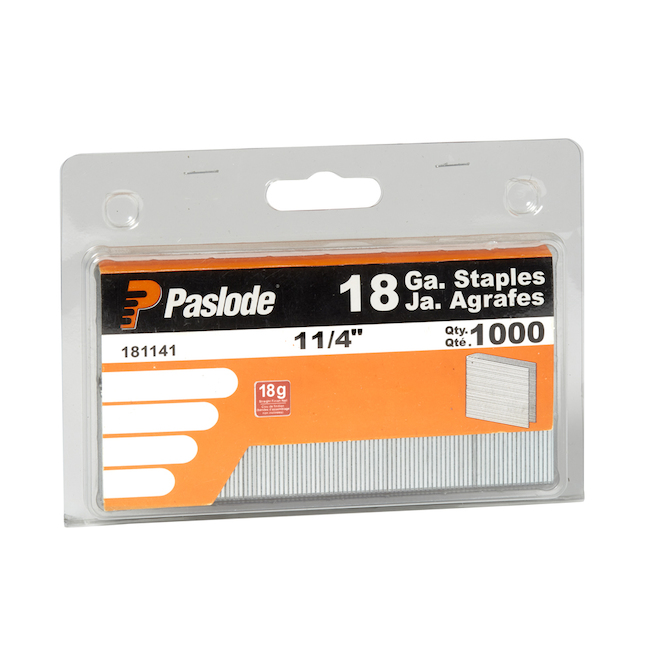 Galvanized Staples - 18GA - 1 1/4" - 1000 Pack