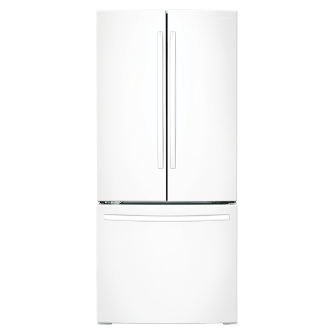 French Door Refrigerator - 30" - 21.6 cu. ft. - White
