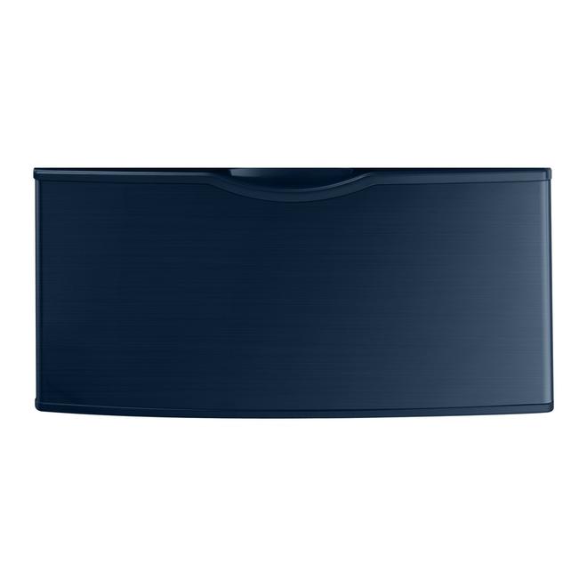 Socle avec tiroir de rangement 27", bleu saphir