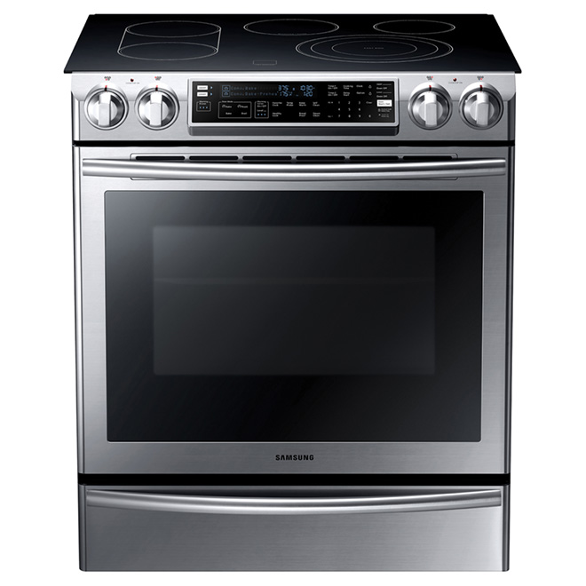 Cuisinière à convection électrique, encastrée, 5,8 pi³