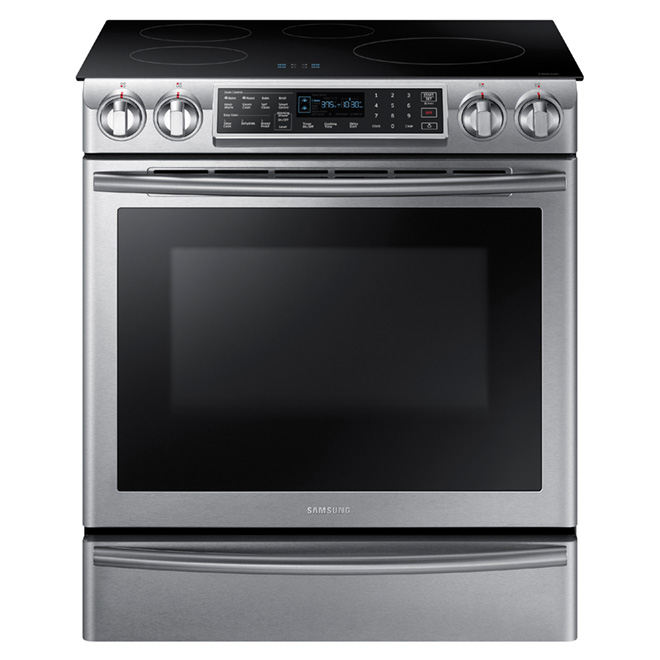 Cuisinière à convection électrique, encastrée, 5,8 pi³