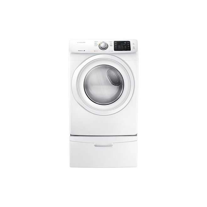 27" Electric Dryer - 7.5 cu. ft. - Neat White