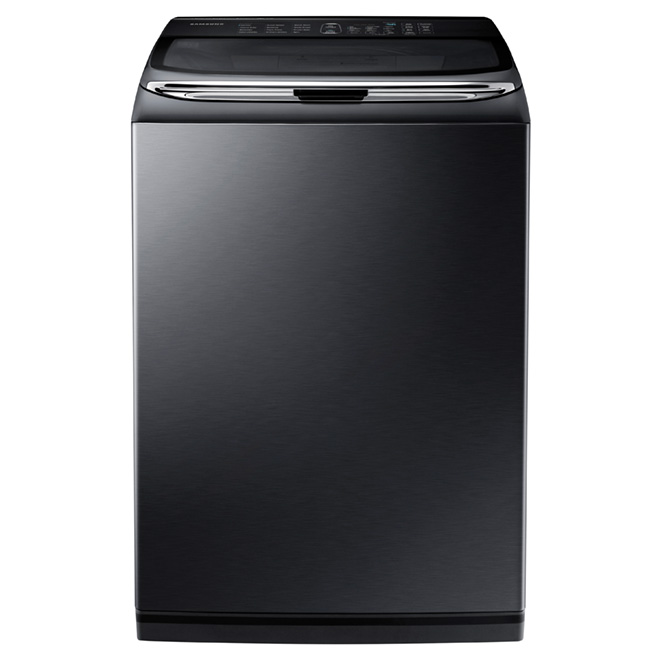 Premium Top Load Washer - 5.8 cu.ft. - Black