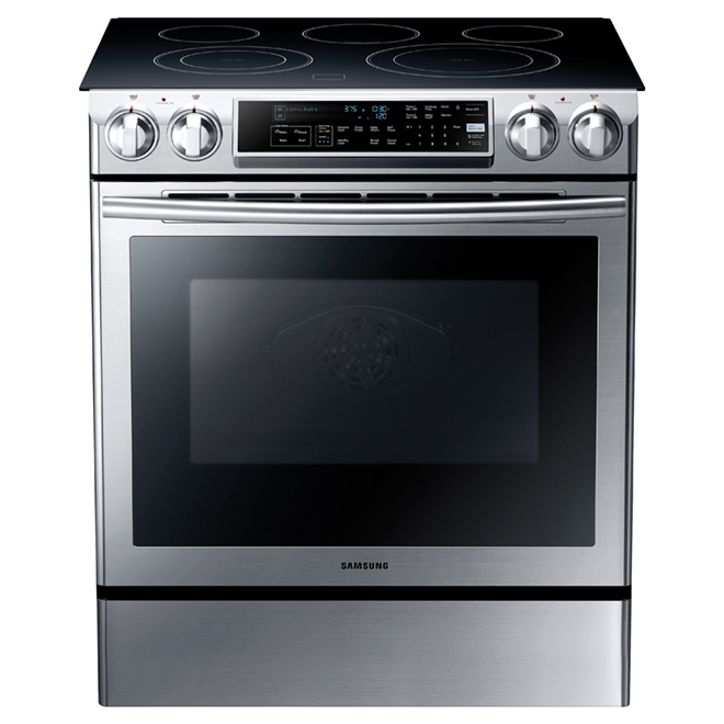 Cuisinière électrique encastrable de 5,8 pi³, inox